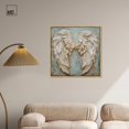 thumbnail image 3 of Wings of Ash I Canvas Wings Wall Art by Art Remedy, Gold Frame, 30" x 30", 3 of 7