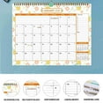 thumbnail image 4 of 2026 Desk Calendar 2026-2027 Wall Calendar Fridge Calendar 18 Month Calendar January 2026 - June 2027 Desktop Calendar Planner With Twin Binding Hanging Hook Ideal for Teacher Office Home, 4 of 9