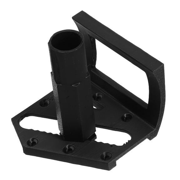 WRITWAA Wall Mounted Tool Rack Black Heavy Duty Organizer for Garage Garden Shovels Rakes Brooms