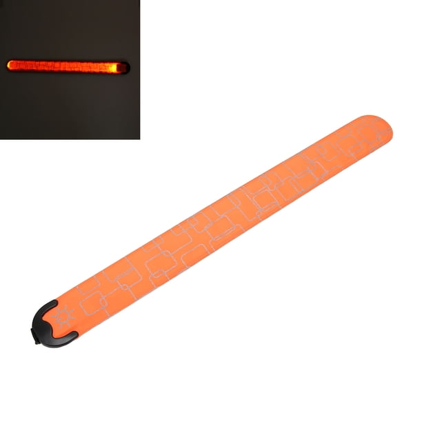 Banda de Luz LED Pulsera de Seguridad LED Pulseras de Bofetadas Carga USB Pulseras Ajustables de 3 Niveles para Correr de Noche Al Aire Libre Pulseras de Brillo Pulseras de ANGGREK Otros