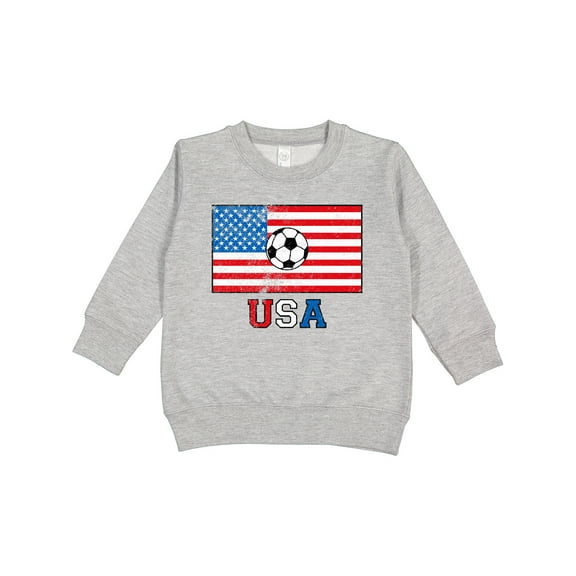 Inktastic USA Soccer Toddler Sweatshirt