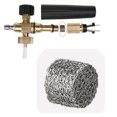thumbnail image 2 of 2Pcs Universal Snow Foam Lance Foam Maker, Stainless Steel Construction With 3000 Psi Max Pressure, Works With 1.1Mm Orifice Nozzles To Create Thick Sticky Foam, Replacement, 2 of 3