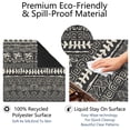 thumbnail image 4 of Classic Boho Style Non-Skid Rubber Mahjong Mat 31.5 Inch Square Large Playing Surface with Noise Reduction for Game Room Family Fun and Cards, 4 of 7