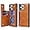 No Strap Khaki, variant on for iPhone 12 Pro/iPhone 12 Luxury PU Leather Case with Card Holder,[5 Card Slots],Double Magnetic Clasp Stand Function Back Wallet Case Flip Durable Case for iPhone 12 Pro 6.1",Wine Red