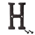 thumbnail image 1 of Unique Bargains 3 Inch Cast Iron House Letter Mailbox Address Sign Letter H, 1 of 5