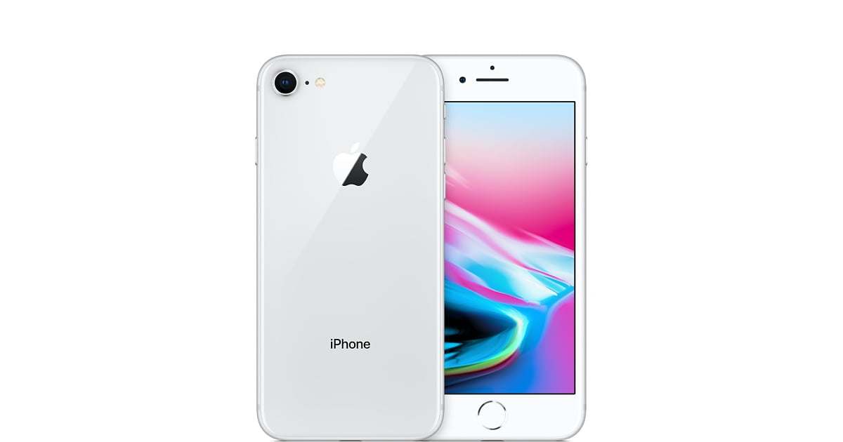 Apple iPhone 8 64GB, Silver - Unlocked LTE Refurbished - Walmart.com
