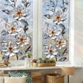 thumbnail image 4 of European Style Colorful Window Stickers,PVC Anti-UV Blackout Window Sticker Waterproof and Dustproof Window Decals for Bedroom Living Room Decorative, 4 of 7