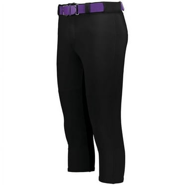 Augusta Sportswear 6971.080.M Girls Gamer Classic Softball Pant, Black - Medium