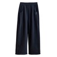thumbnail image 5 of 5-6 Years Teen Girls Wide Leg Pants Casual Sweatpants Casual Sweatpants Pajamas Pants Teenagers Jogger Trousers Black Sports Pants, 5 of 6