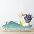 thumbnail image 6 of Fish Statue Animal Decor Figurine Natural Wood Material for Living Room Dining Table Housewarming Gift, 6 of 7