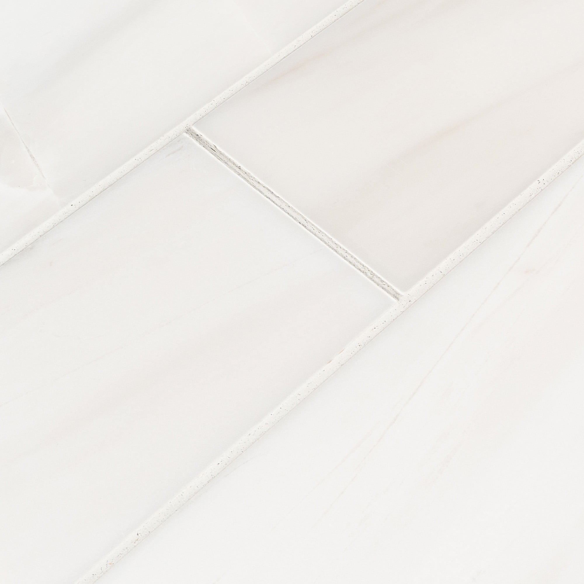 MSI Bianco Dolomite 4 in. x 12 in. Polished Floor and Wall Marble Tile (4.95 sq. ft./Case)