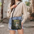 thumbnail image 5 of Kuiaobaty Corgi Print Crossbody Bag for Women, Butterfly Flower Print Vegan Leather Shoulder Handbag Crossbody, Multi Pockets Hobo Purse with Adjustable Strap for Travel & Shopping, 5 of 7