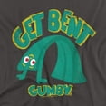 thumbnail image 2 of Gumby T-Shirt Get Bent Unisex Graphic Tee For Men & Women, 2 of 7
