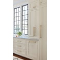 thumbnail image 2 of Amerock Lintel 8-13/16 inch (224mm) Center-to-Center Champagne Bronze Cabinet Pull, 2 of 7