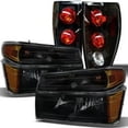 thumbnail image 7 of AKKON - For Chevy Colorado / Canyon Black Headlights Head Lamps Replacement Pair + Black Tail Lights Combo Sets, 7 of 7