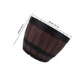 thumbnail image 2 of OFFIGAM Water Lily Containers Resin Barrel Planter Multi European Retro Design for Outdoor Plants 1Pack, 2 of 6