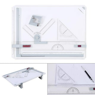 DEW Exclusive Portable Drafting Board with PRO-Draft Parallel Bar