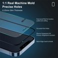 thumbnail image 3 of BlitzWolf Tempered Glass Film for iPhone 12 Pro Max, 3D Screen Protector HD Explosion-proof Anti-Scratch Anti-Fingerprint Full Coverage 9H, 3 of 8