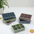 thumbnail image 4 of Ice Cube Mold Solid Color Kitchen Gadget Silicone Multi-Grid Ice Cube Tray for Home 15 Grid Kitchen Tool, 4 of 6