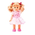 thumbnail image 1 of POCO DIVO Princesa Caminando Muñeca 12" Juguete de Vinilo Interactivo Bebé Control Sónico Niña Mimosa Cantando Hablando Rubia Belleza de Moda con Ojos Parpadeantes, 1 of 4