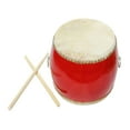 thumbnail image 3 of Tambor de cintura chino,Pandereta de cintura china,regalos musicales,Instrumento musical de percusión de aprendizaje temprano para niños,Aprendizaje musical para niños: tambor de mano, 3 of 9