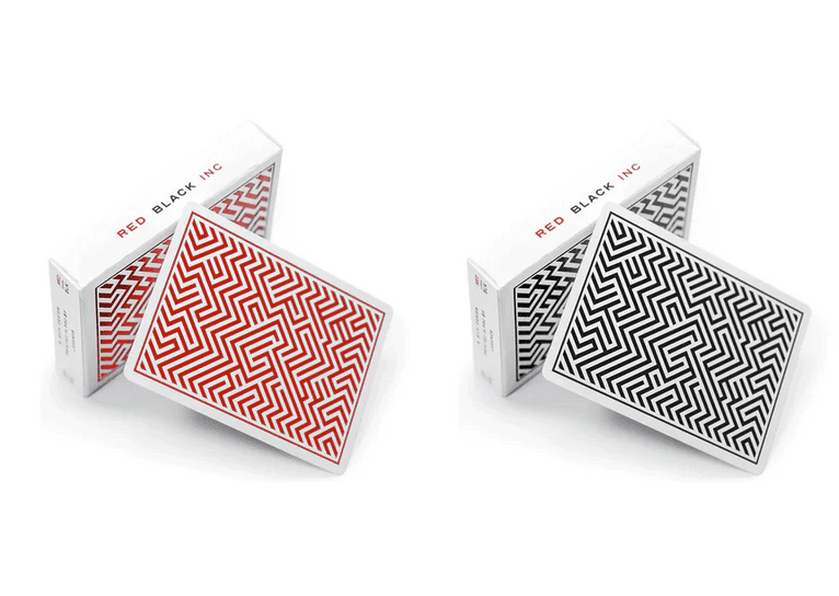 BLRD RED Playing Cards by Red Black Inc