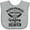 AC-Heather Grey, variant on Inktastic Handpicked for Earth by My Granny in Heaven with Angel Wings Boys or Girls Baby Bib