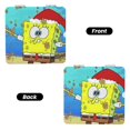 thumbnail image 2 of Zufioo SpongeBob SquarePants for Portable Pocket Makeup Mirror, Foldable Handheld Magnifying Beauty Mirror Suitable for Wallet Handbag for Women-Square, 2 of 9