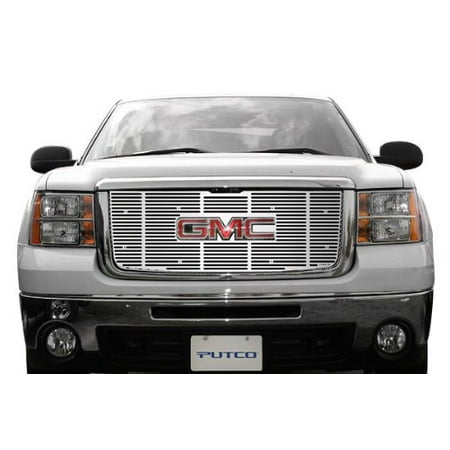 Hd Putco Liquid - Putco 91196 Liquid Mirror Solid Aluminum Grille