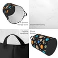 thumbnail image 2 of Balery Planets In Deep Space Cesta de ropa redonda con asas, impermeable, independiente, para ropa, juguetes, dormitorio y familia-Small, 2 of 6