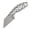Black & White, variant on Kansept Siafu Fixed Blade Knife 2.41" D2 Blade,Black & White G10 Handle,G016A4