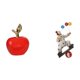thumbnail image 1 of Estatua,Estatua de fruta artificial Escultura Artesanías,Colección de figuras de cerámica para decoración del hogar,Figuras de payasos,Estatua de payaso,escultura,adorno de mesa, 1 of 8