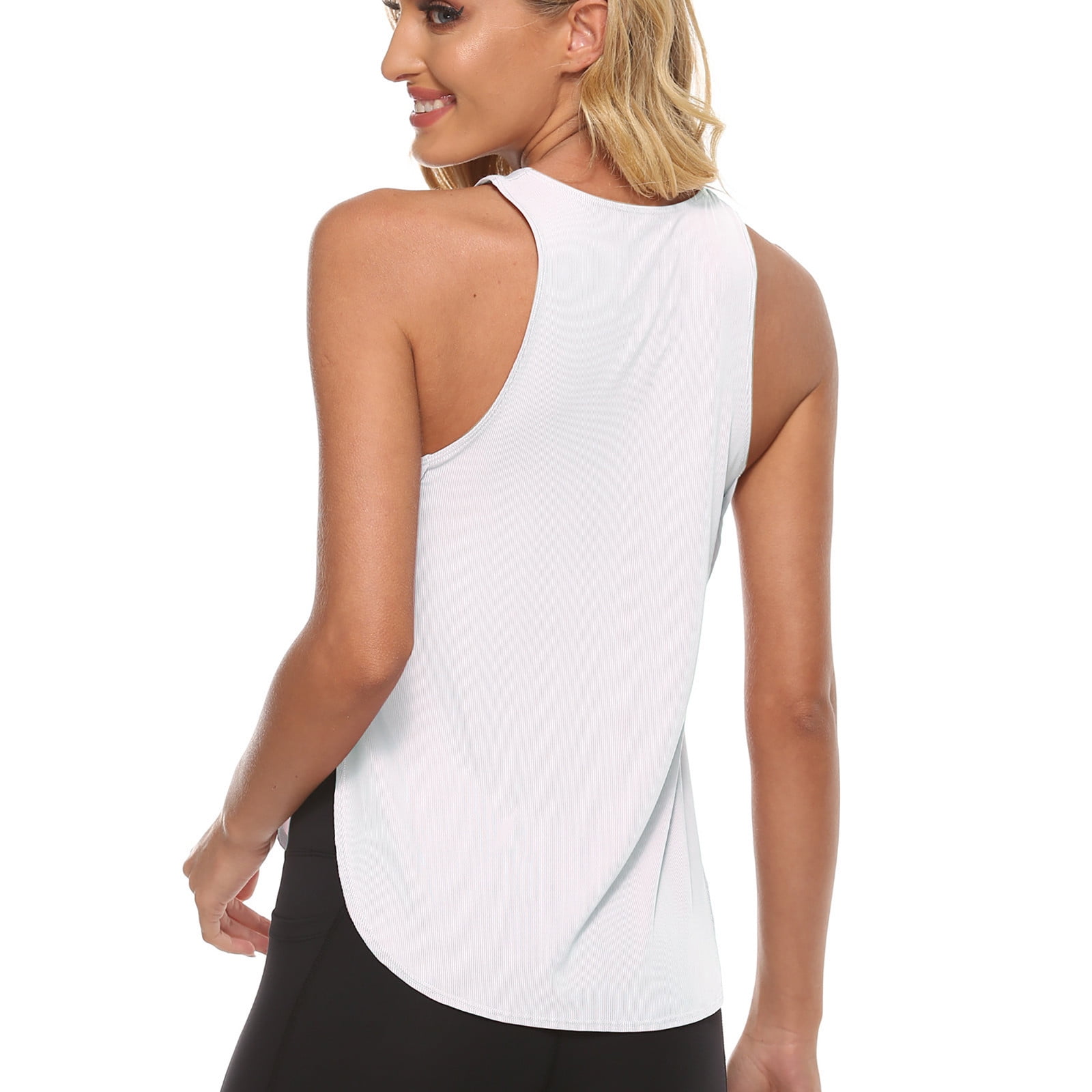 Women Quick Drying Vest Sleeveless Shirt Tank Top Yoga