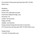 thumbnail image 3 of MSD 17R 350W Sharpy Beam Moving Head Lamp, 3 of 10