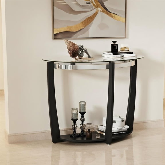 Topcobee 18 Inch Outdoor Mahogany Wood Side Table with Thickened Board, Side Table for Living Room, Modern Furniture for Home