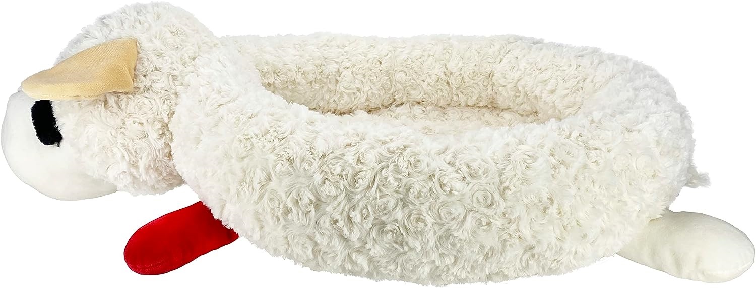 Multipet Lamb Chop Calming Soft Dog Bed photo 5