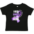 thumbnail image 3 of Inktastic I Wear Purple For My Mom Lupus Awareness Boys or Girls Baby T-Shirt, 3 of 5