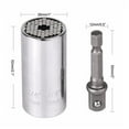 thumbnail image 5 of 1pc 7-19mm Gator Grip Universal Socket Wrench Power Drill Adapter Nut Bolt Tool Hand Tools Universal Socket dropship, 5 of 5