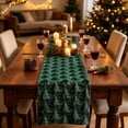 thumbnail image 2 of 72x13Inch Sequined Glitter Tablecloth,Christmas Party Iridescence Shining Table Cloth, Fabric Spark Decor For Birthday Holiday Christmas Party Decoration (Green), 2 of 8