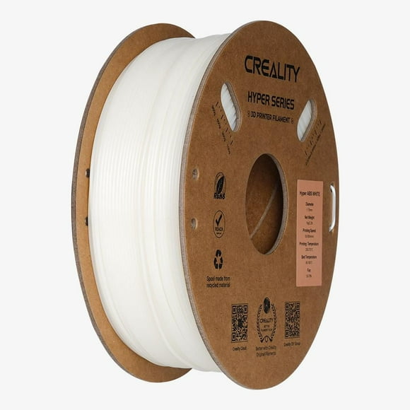 Filament d'impression 3D ABS Creality Hyper Series 1 kg, blanc