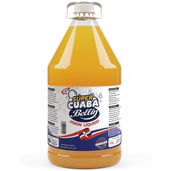 Cuaba Laundry Detergent Dominican Formula, Jabón de Cuaba 1gl