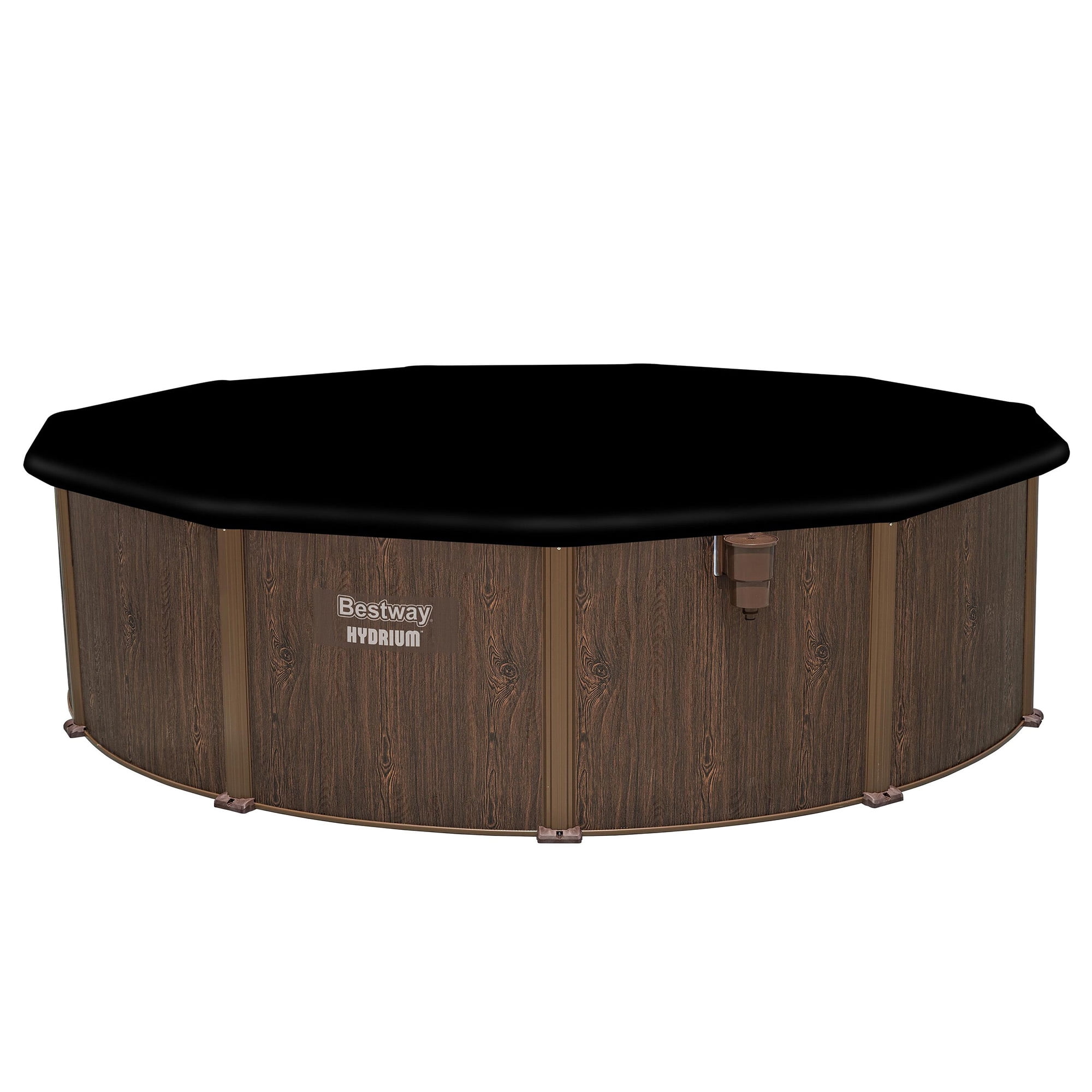 Bestway Hydrium Steel Wall Round Above Ground Pool - 16 x 52 in