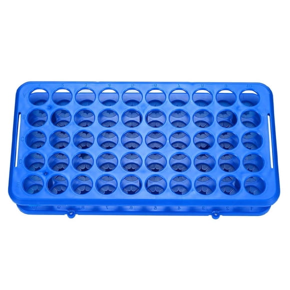 Soporte de plástico para tubos de ensayo BKMAMLAB para tubos de 5 ml/10 ml/15 ml