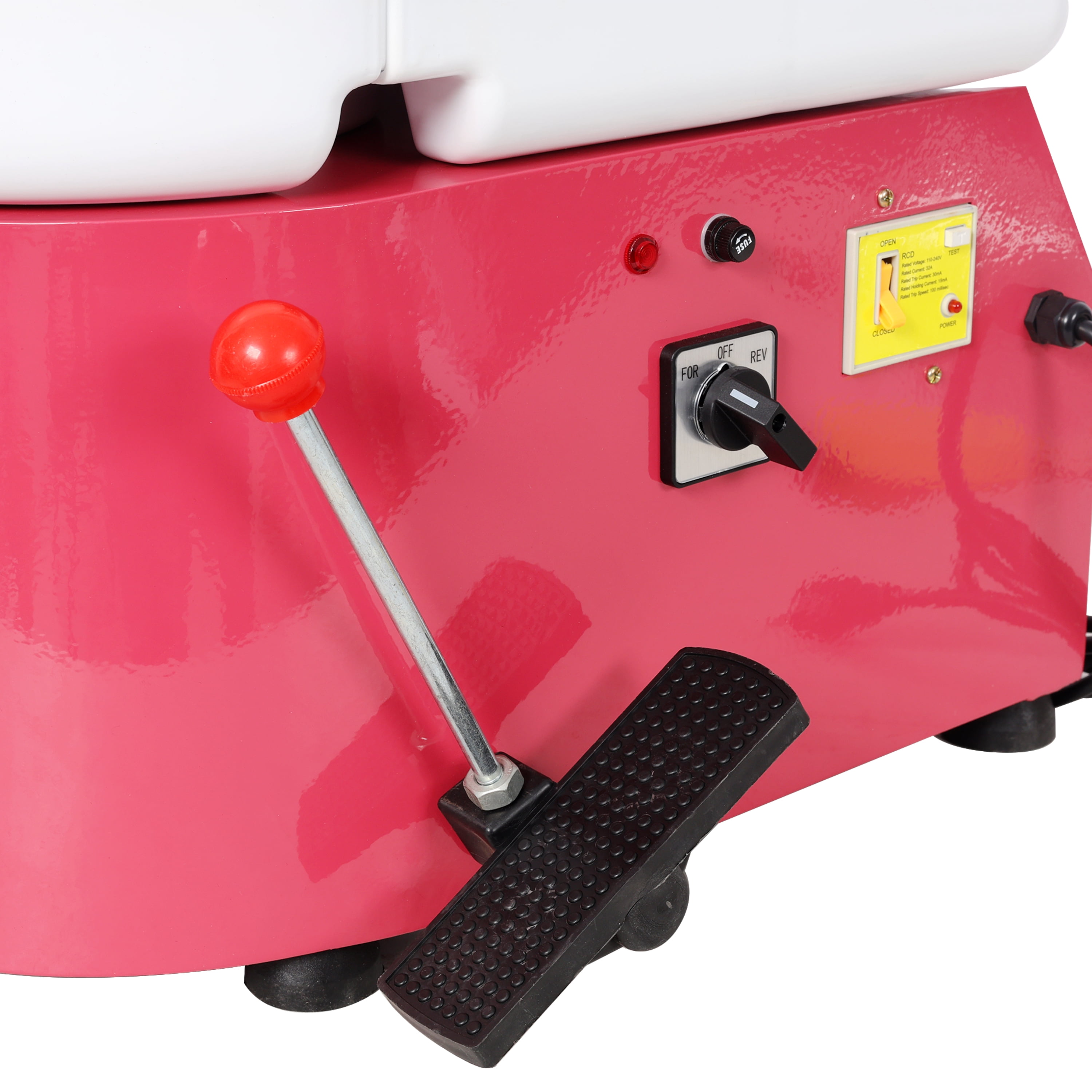 10 Inch Electric Pottery Wheel, Ceramic Clay Machine with Foot Pedal & Detachable Basin, 60-300RPM Adjustable Speed, Complete DIY Pottery Tools for Adults, Pink