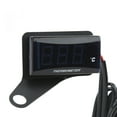 thumbnail image 4 of Universal Water Temp Gauge Temperature Meter, Blue Digital LED, 2inches 52mm, for Car Automotive, DC12V, Celsius, 4 of 7