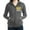 Charcoal Heather, variant on CafePress - No War In Ukraine Women's Zip Up Hoodie - Women's Zip Hoodie