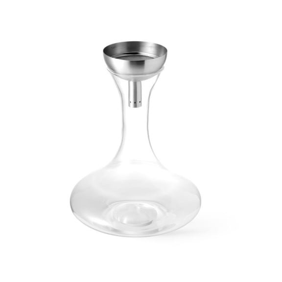 Houdini 48-ounce Glass Wine Decanter