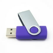 Cle USB 128 Go Clé USB 2.0 Pas Cher Flash Drive Porte Clé Stockage Disque Mémoire Stick pour Windows, PC, Ipad, Enregistreur, Linux (violet)