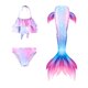 thumbnail image 1 of Traje de Baño ER Cola de Sirena Bikini Mujer Poliéster 150CM, 1 of 6