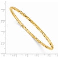 thumbnail image 2 of 14K Yellow Gold Polished Bangle Bracelet, 2 of 2